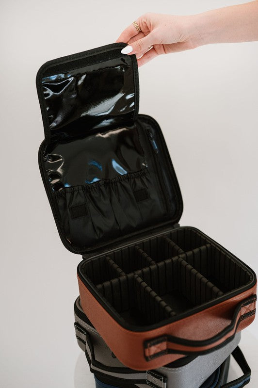 ISABELLA CUSTOMIZABLE COSMETIC CARRY CASE
