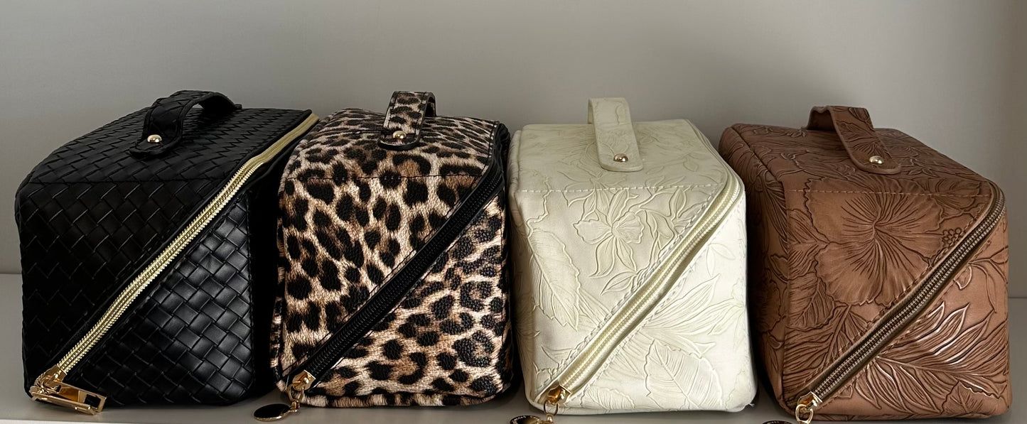 Oversized Flat Lay Cosmetic Bag