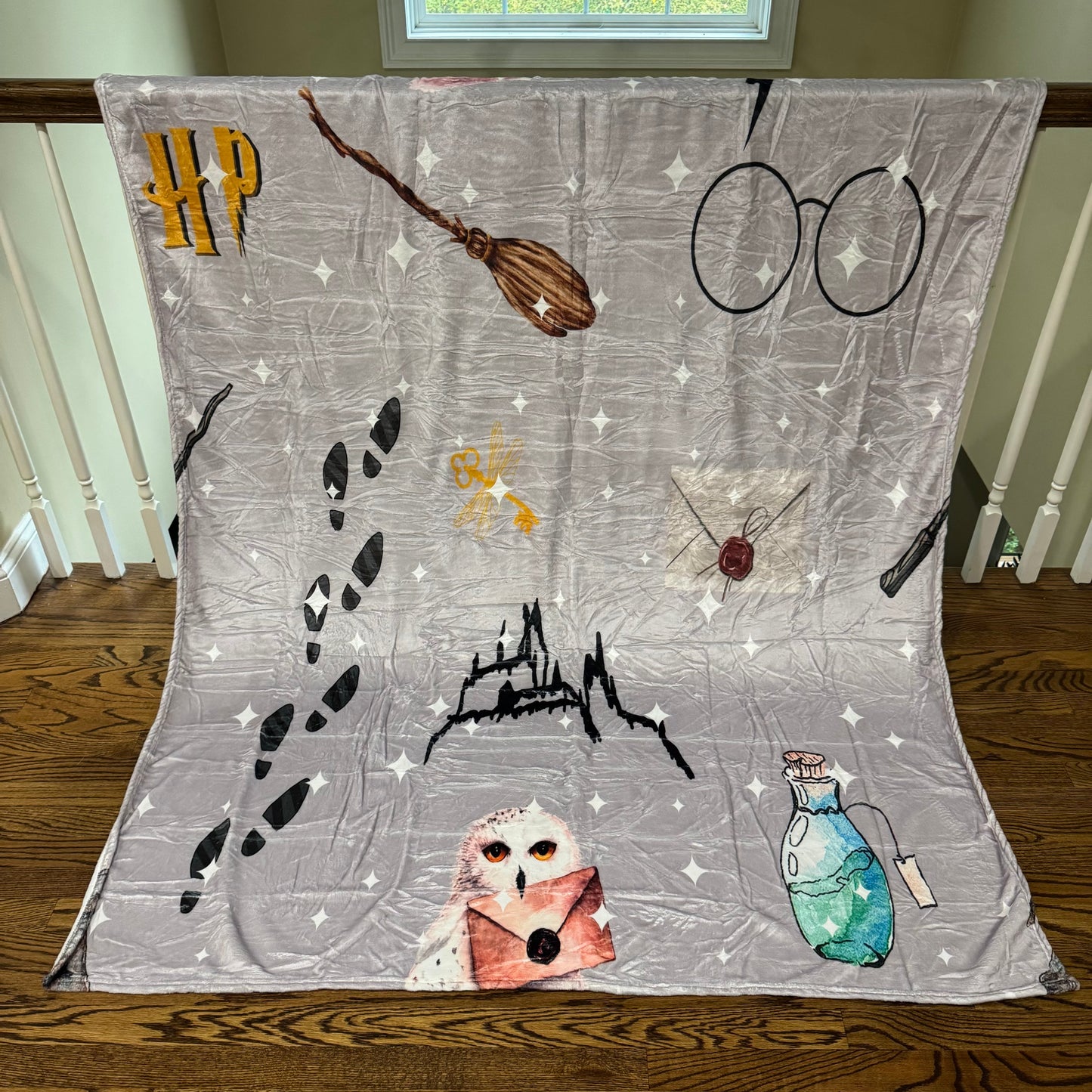 Blanket - Magic on Grey - PREORDER