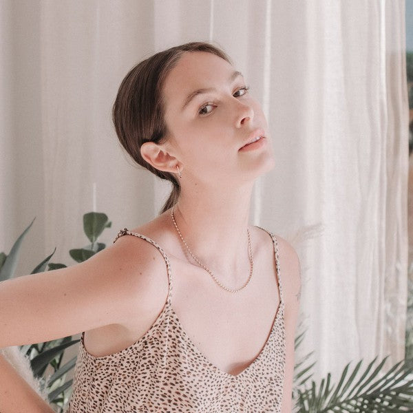 MERCURY BALL CHAIN NECKLACE 3MM