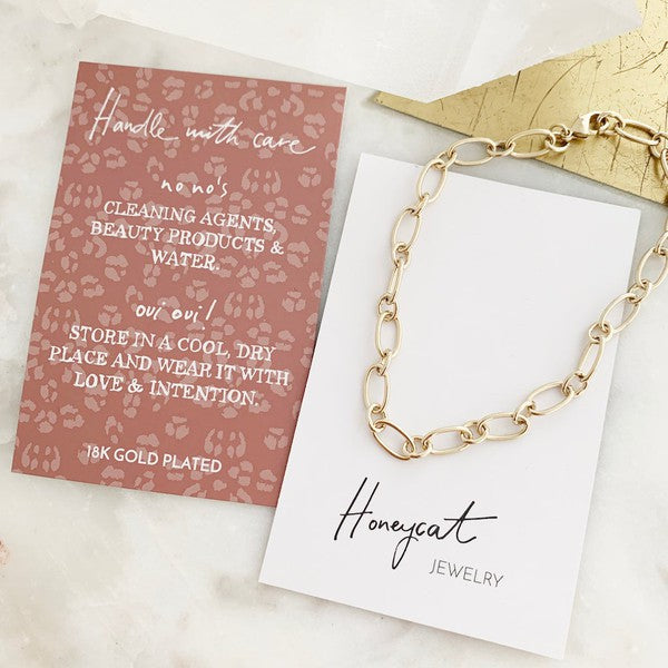 WILLA OVAL CHAIN BRACELET