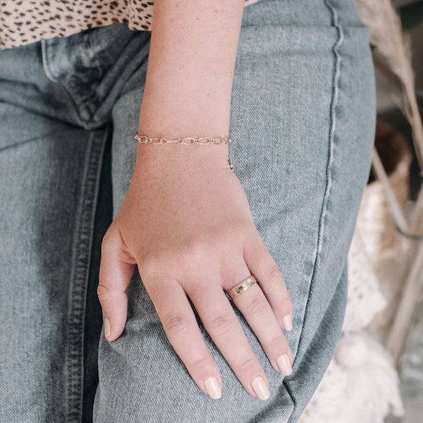 WILLA OVAL CHAIN BRACELET