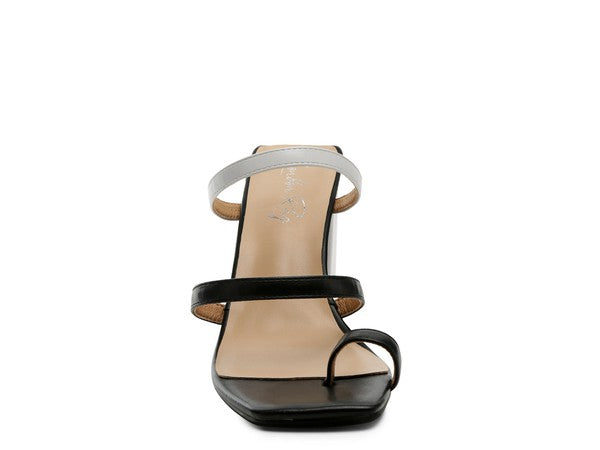 MARVE BLOCK HEEL SANDALS
