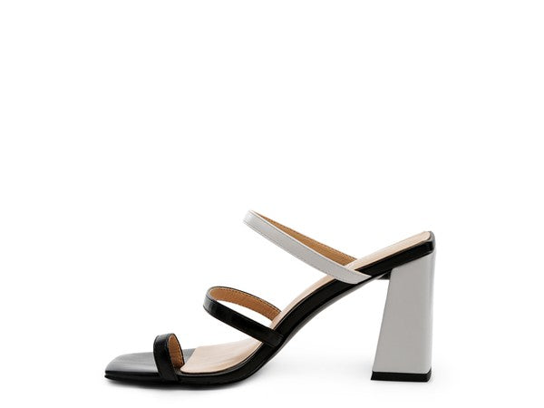 MARVE BLOCK HEEL SANDALS