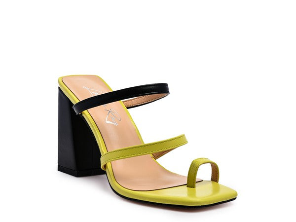 MARVE BLOCK HEEL SANDALS