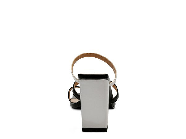 MARVE BLOCK HEEL SANDALS