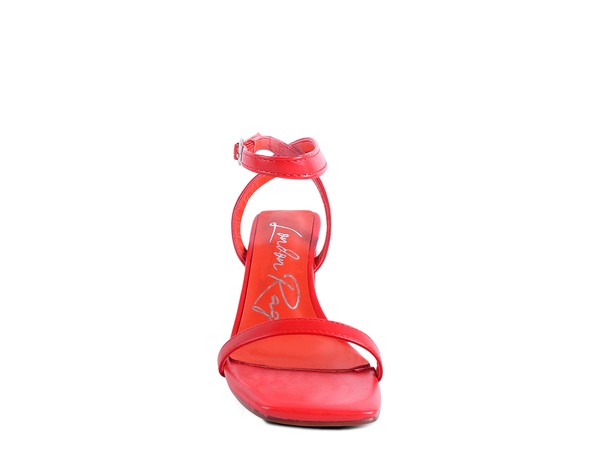 BLOCK HEEL ANKLE STRAP SNADALS