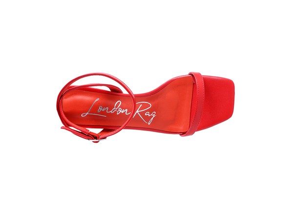 BLOCK HEEL ANKLE STRAP SNADALS