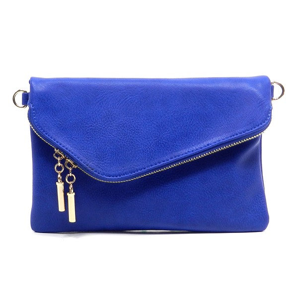 16 COLORS - ENVELOPE FOLDOVER ENVELOPE CLUTCH