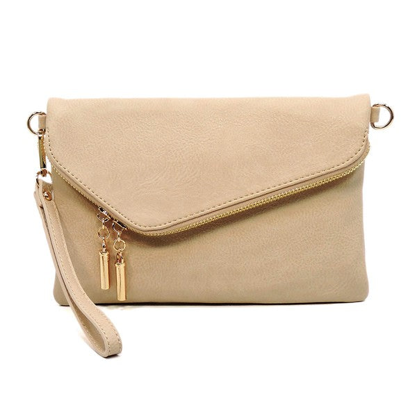 16 COLORS - ENVELOPE FOLDOVER ENVELOPE CLUTCH