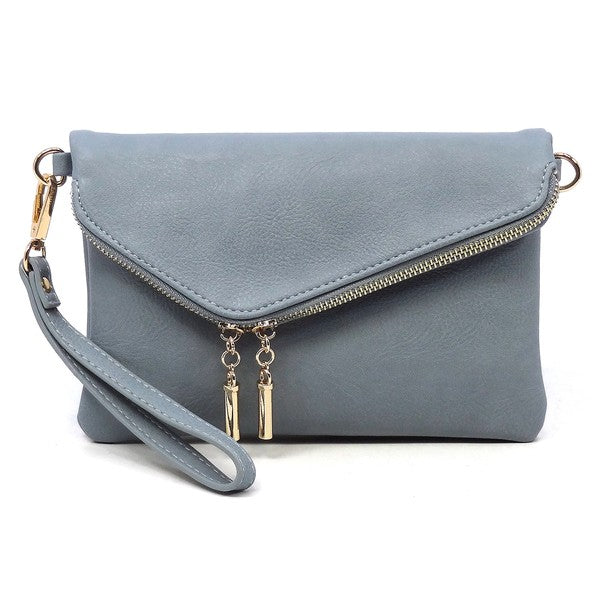 16 COLORS - ENVELOPE FOLDOVER ENVELOPE CLUTCH