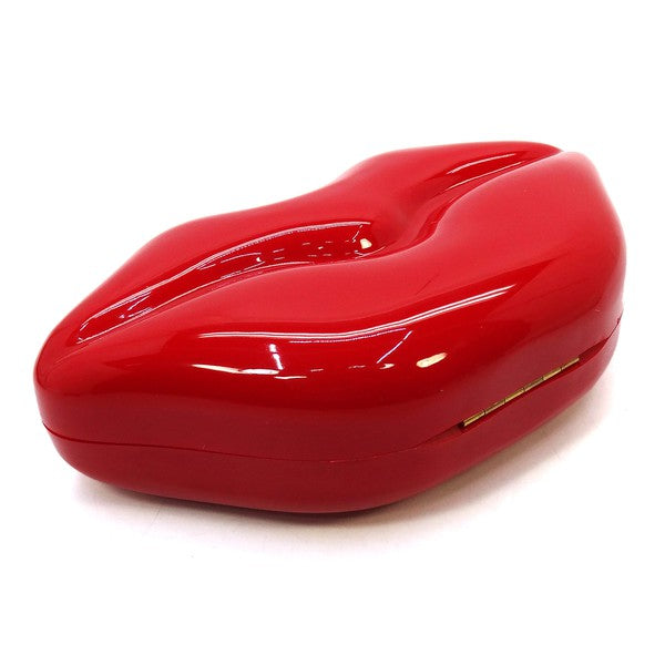 ACRYLIC HARD CASE LIPS HANDBAG