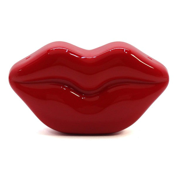 ACRYLIC HARD CASE LIPS HANDBAG