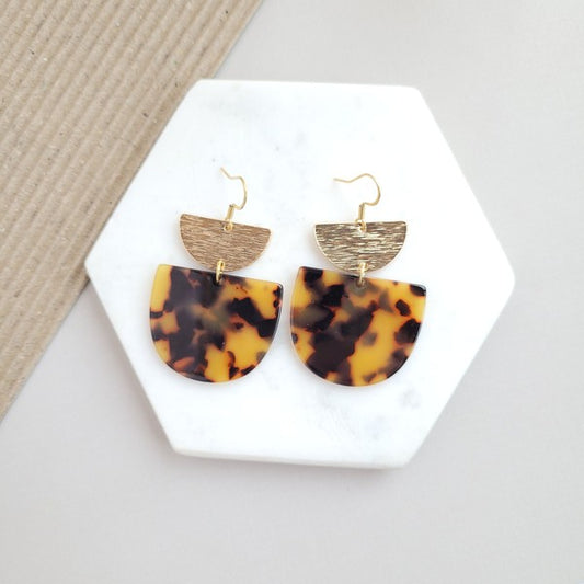 HARPER TORTOISE EARRINGS