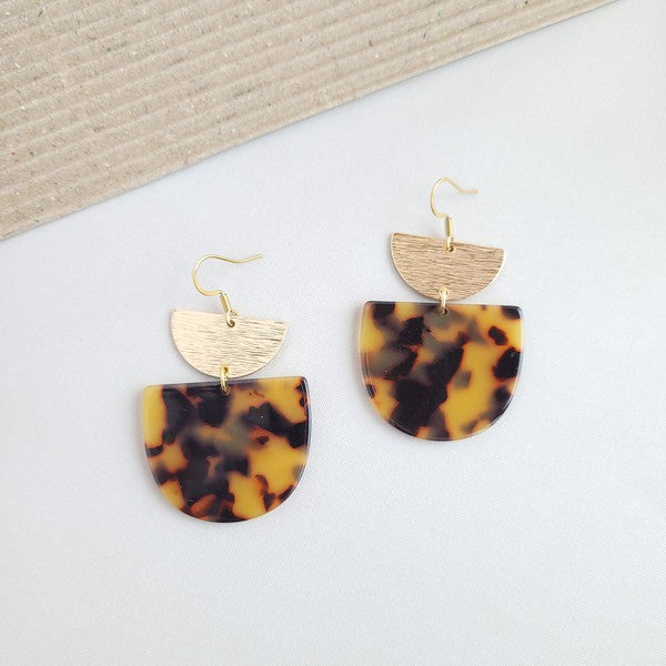 HARPER TORTOISE EARRINGS
