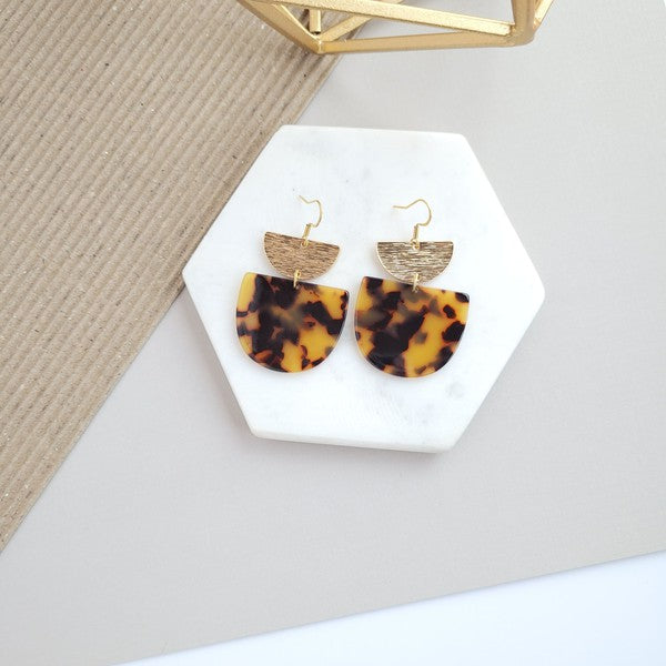 HARPER TORTOISE EARRINGS