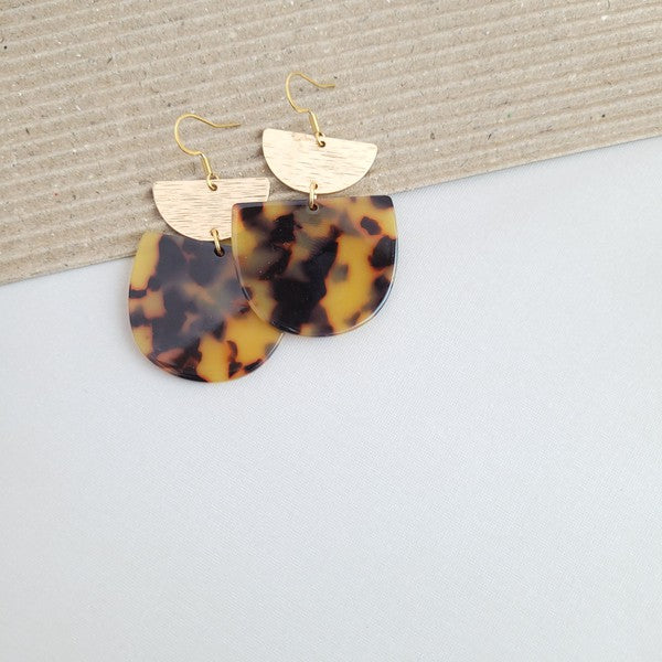 HARPER TORTOISE EARRINGS