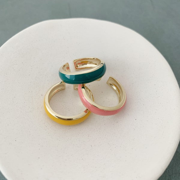 DAPHNE ENAMEL RING