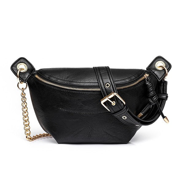 LUXE CONVERTABLE SLING BELT BUM BAG