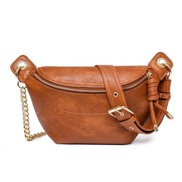 LUXE CONVERTABLE SLING BELT BUM BAG