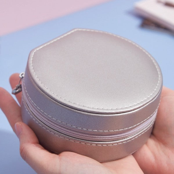 ROUND JEWELRY CASE