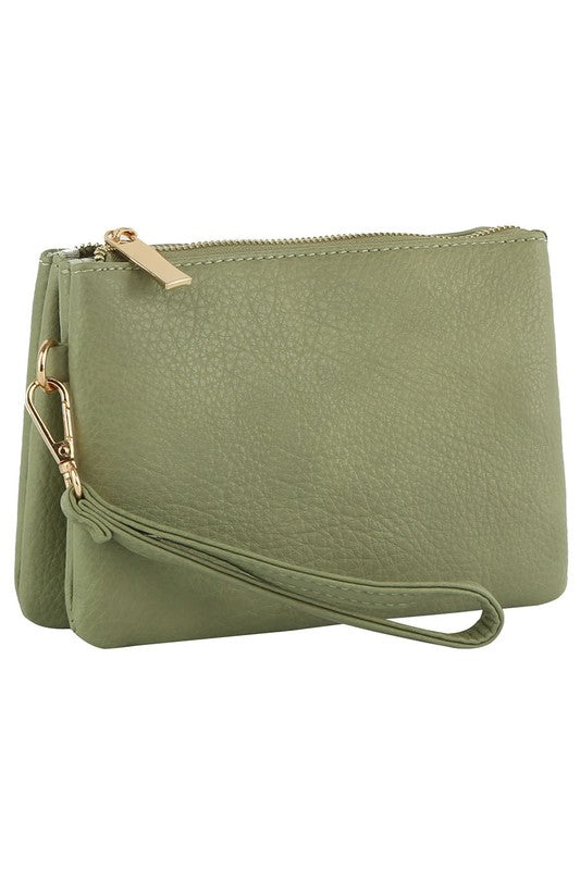 CONVERTABLE CLUTCH CROSSBODY BAG