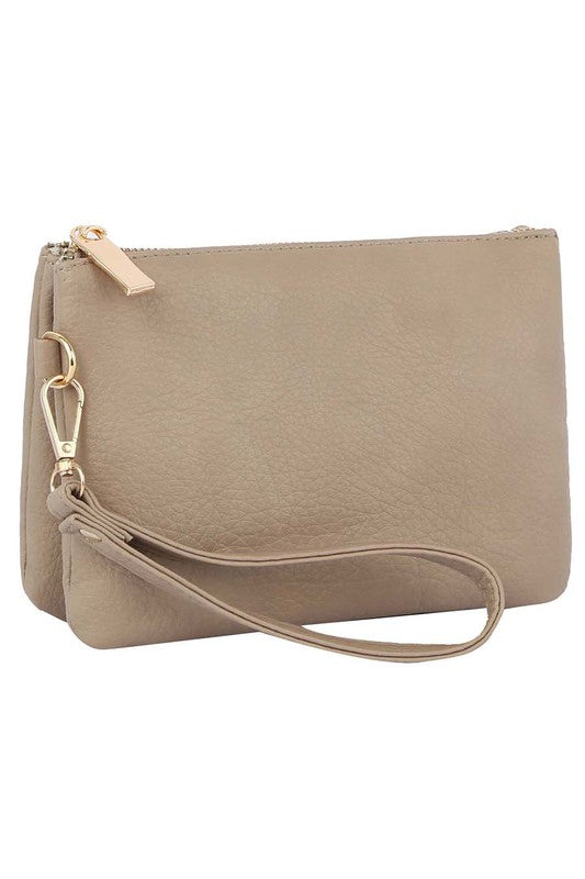 CONVERTABLE CLUTCH CROSSBODY BAG