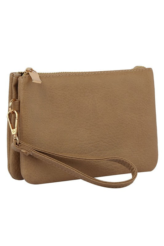 CONVERTABLE CLUTCH CROSSBODY BAG