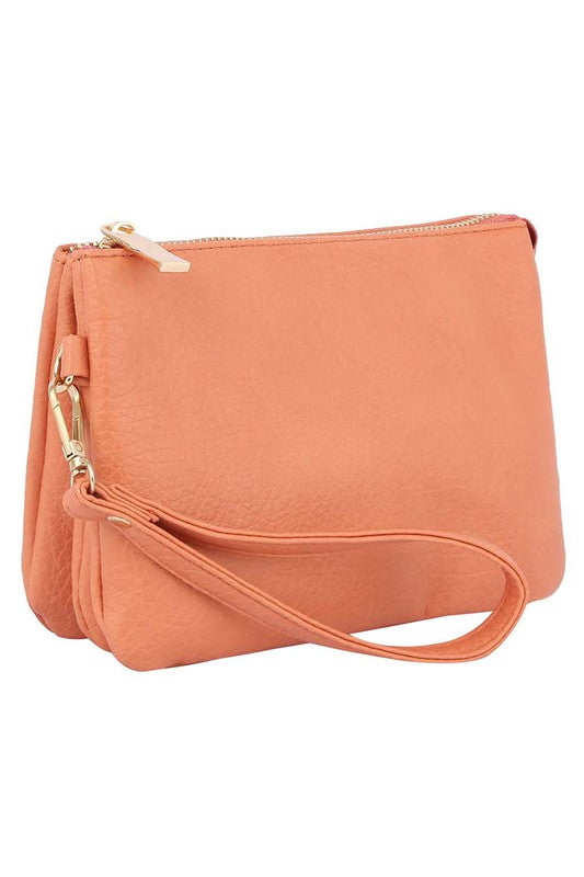 CONVERTABLE CLUTCH CROSSBODY BAG