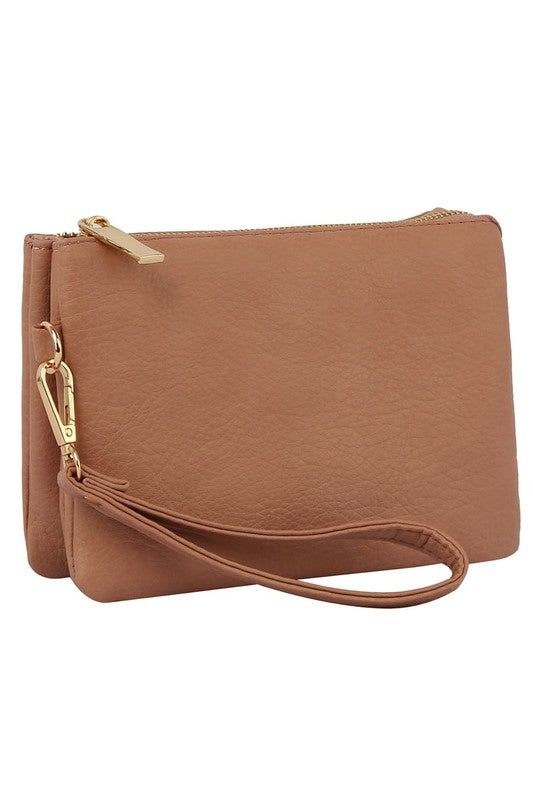 CONVERTABLE CLUTCH CROSSBODY BAG