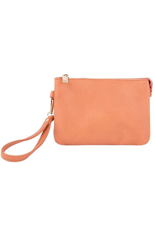 CONVERTABLE CLUTCH CROSSBODY BAG
