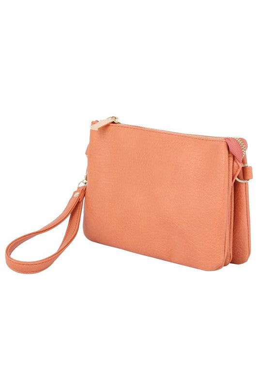 CONVERTABLE CLUTCH CROSSBODY BAG