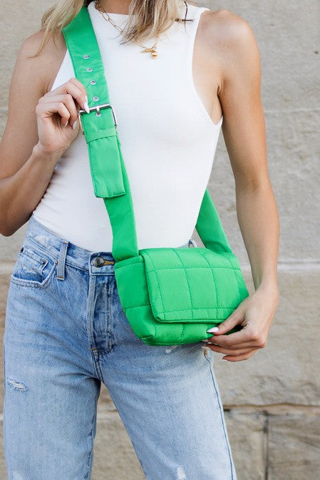 SELMA FOLDOVER PUFF CROSSBODY