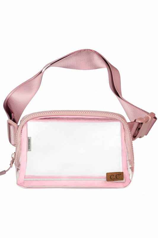 CC CLEAR STADIUM FANNY BELT BAG