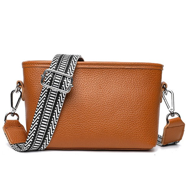ARIA COMPACT CROSSBODY *GENUINE LEATHER*