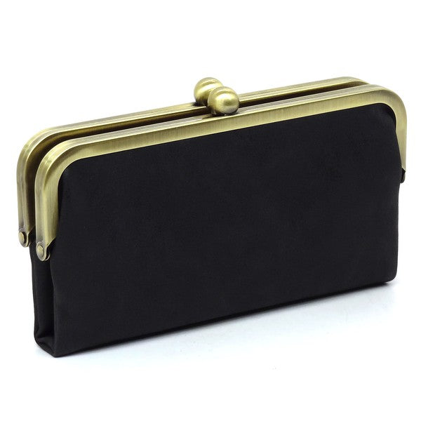 FASHION KISS LOCK CLUTCH WALLET