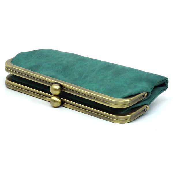 FASHION KISS LOCK CLUTCH WALLET