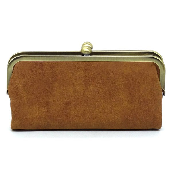 FASHION KISS LOCK CLUTCH WALLET