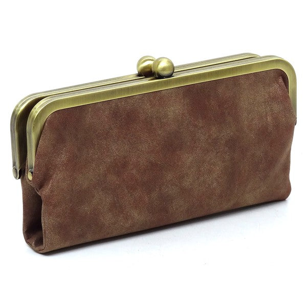 FASHION KISS LOCK CLUTCH WALLET