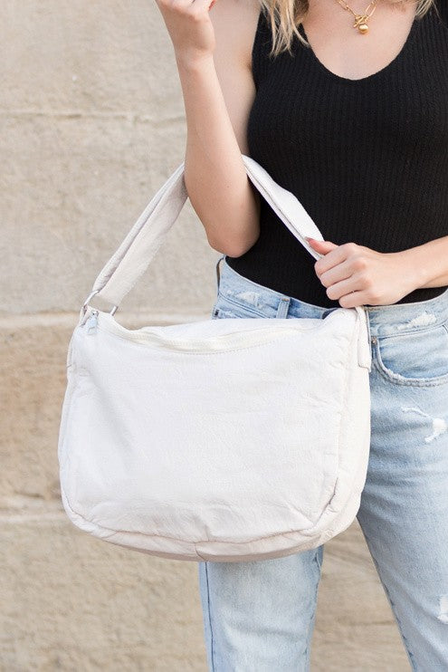 LULA EVERYWHERE NYLON MESSENGER BAG