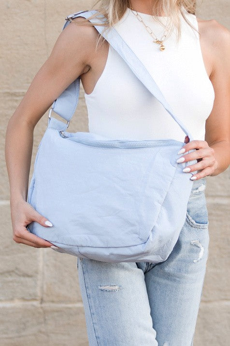 LULA EVERYWHERE NYLON MESSENGER BAG