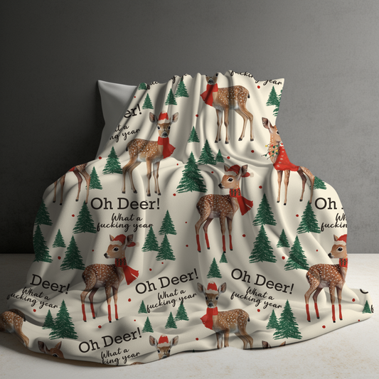 Blanket - Christmas - Oh Deer - PREORDER