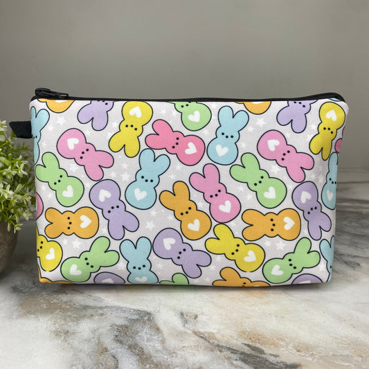 Pouch - Easter - Colorful Bunnies