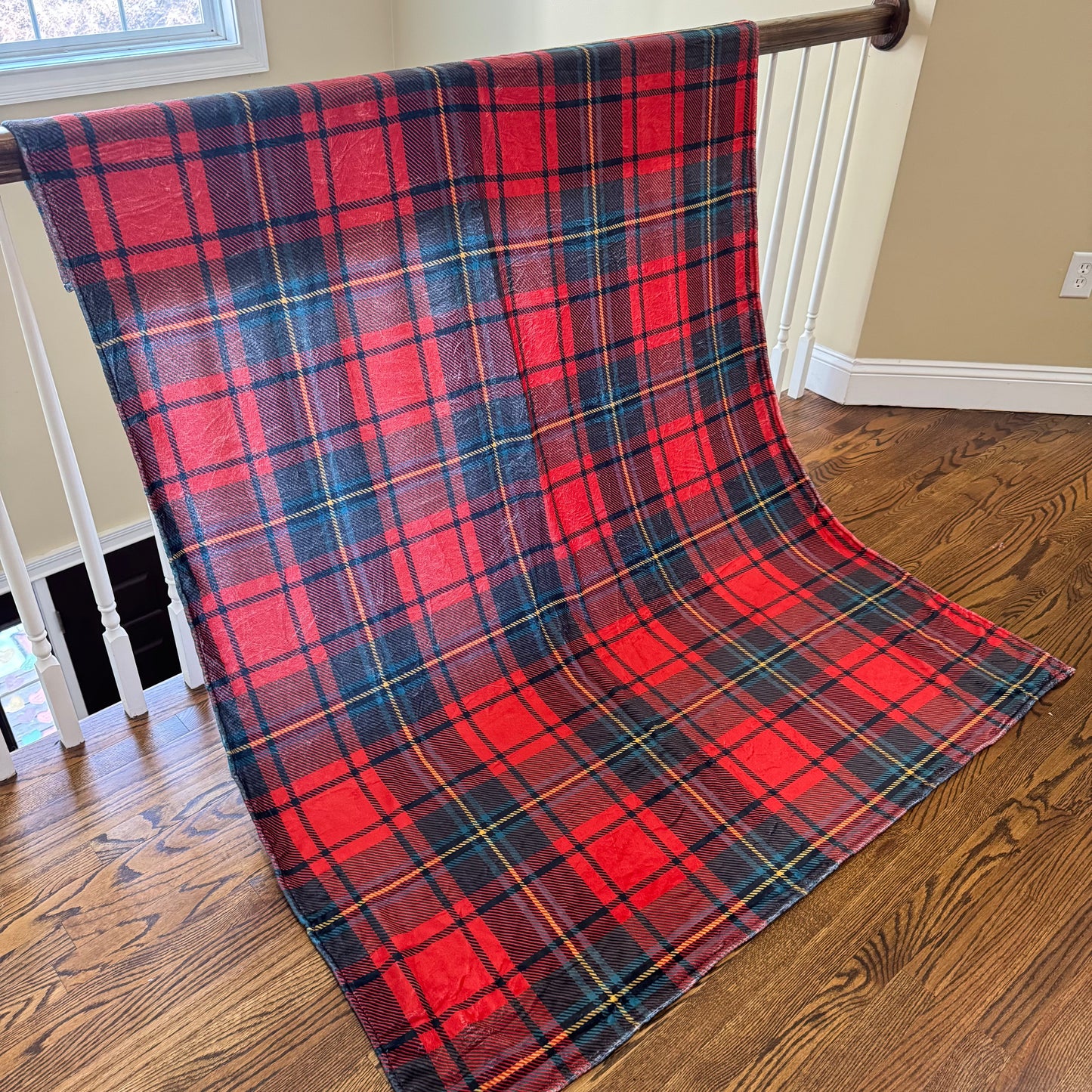 Blanket - Christmas - Red Plaid - PREORDER