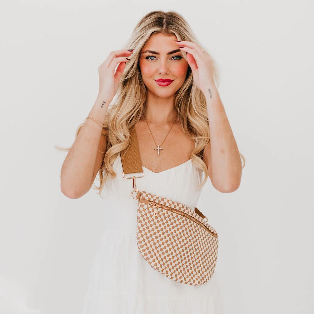 PRETTY SIMPLE WESTLYN WOVEN BUM BAG