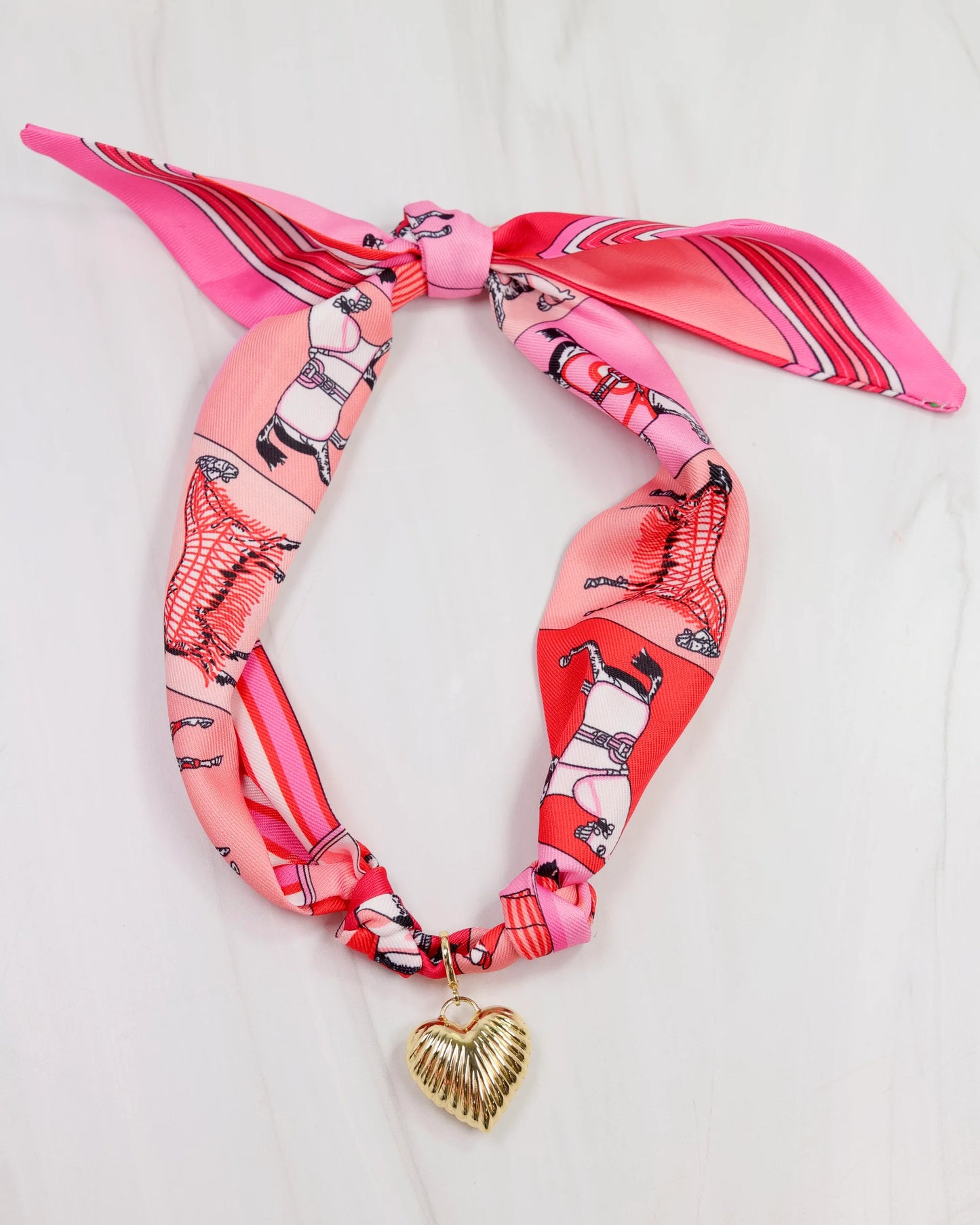 * PRE-ORDER SERAFINA & LILLIE SCARF NECKLACE