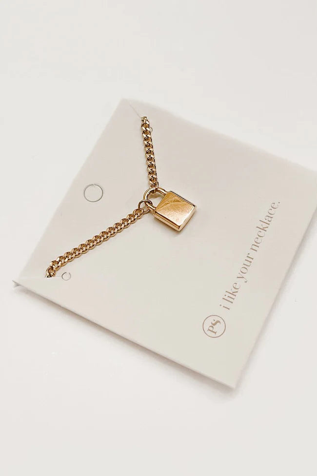 KEY TO MY HEART PENDANT NECKLACE  *WATERPROOF*