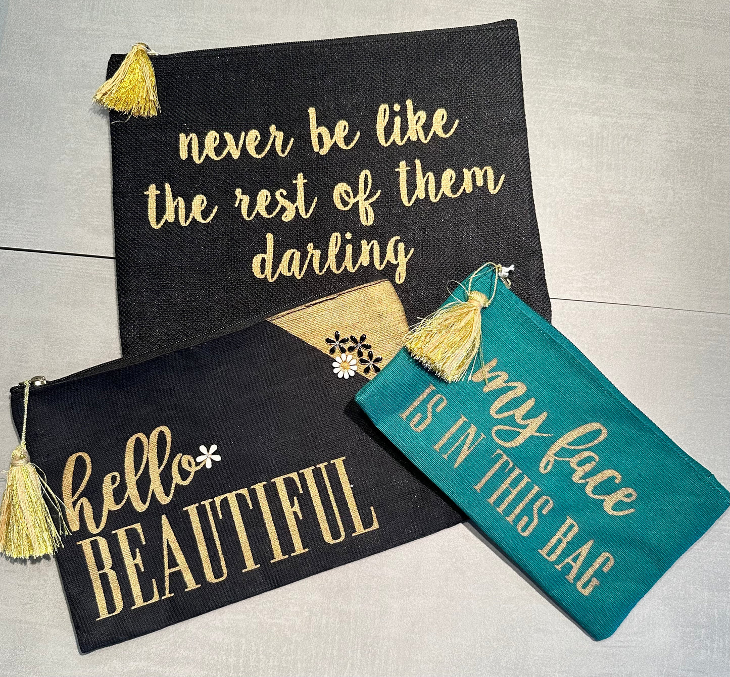 Cosmetic Bags/Clutches