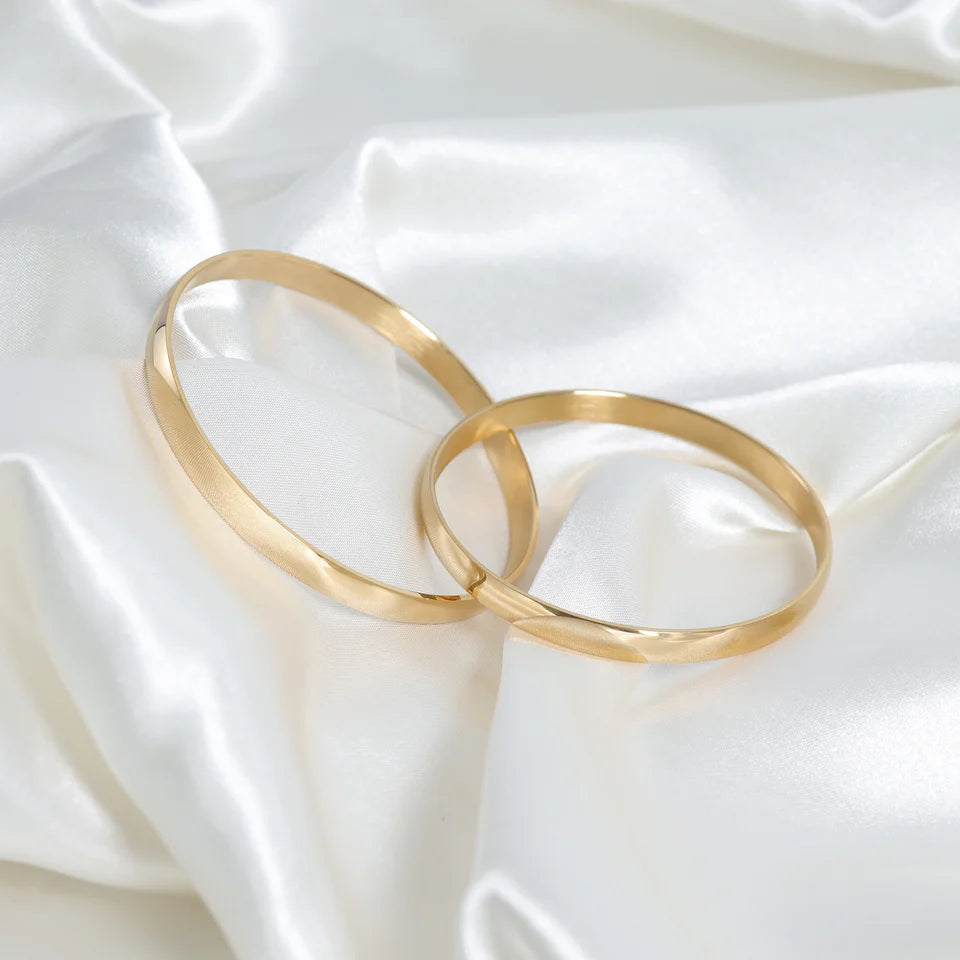 BANGLE BRACELETS 18K PVD *WATERPROOF*