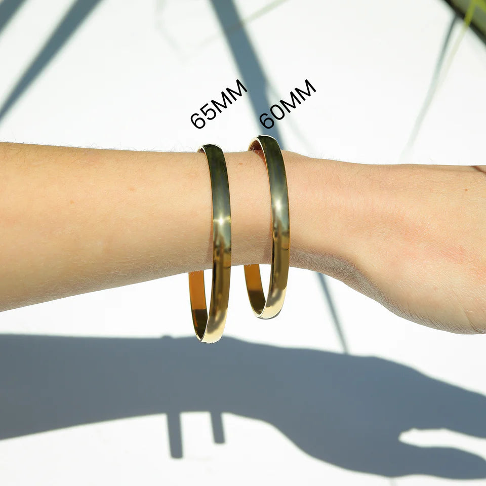 BANGLE BRACELETS 18K PVD *WATERPROOF*